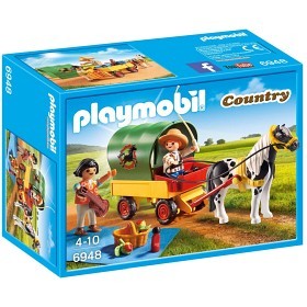 Bilde av Playmobil Country - Picknick med ponnyvagn 6948
