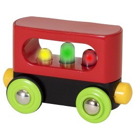 Bilde av BRIO - My First Railway 33708 Blinkande vagn