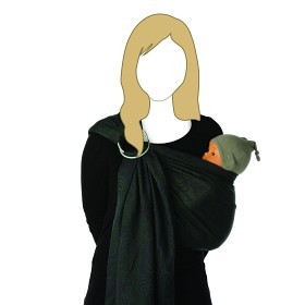 Bilde av Babylonia BB-sling Organic (Moonshadow)