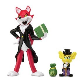 Bilde av Bamse - Reinard Räv och Krösus Sork Figurset