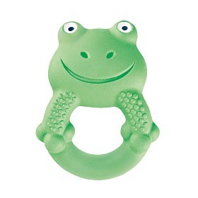 Bilde av MAM Friends Bitring Naturgummi (Groda Grön)