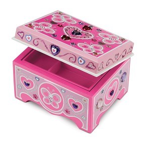 Bilde av Melissa & Doug - Designa ditt eget smyckeskrin i trä