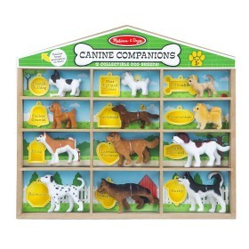Bilde av Melissa & Doug - Set med hundfigurer 12-pack