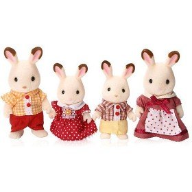 Bilde av Sylvanian Families - Familjen Chokladkanin