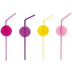 Bilde av JaBaDaBaDo - Sugrör Honeycomb 8-pack (Rosa)