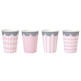 Bilde av JaBaDaBaDo Mugg 8-pack (Ljusrosa)