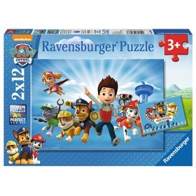 Bilde av Paw Patrol - Pussel 2x12 bitar