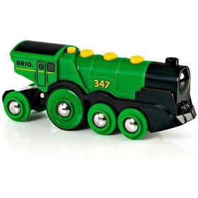 Bilde av BRIO - Rail & Road 33593 Grönt action-lok