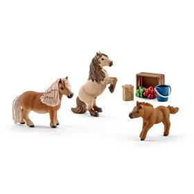 Bilde av Schleich - Minishetlandsfamilj 41432