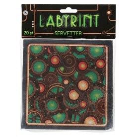 Bilde av Labyrint - Servetter 20-pack