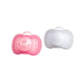 Bilde av Herobility - Heropacifier +6 mån (2-pack) (Rosa/Vit)