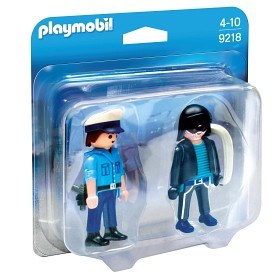 Bilde av Playmobil DuoPack - Polis och inbrottstjuv 9218
