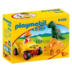Bilde av Playmobil 1.2.3 - Upptäckare med dinosaurier 9120