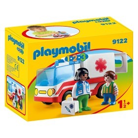 Bilde av Playmobil 1.2.3 - Räddningsambulans 9122
