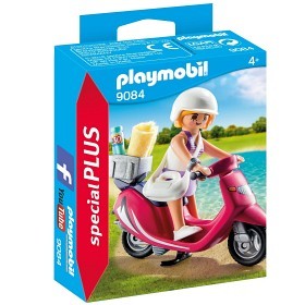 Bilde av Playmobil Special Plus - Strandgångare med scooter 9084