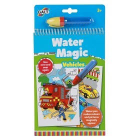 Bilde av Galt Water Magic Målarbok (Fordon)