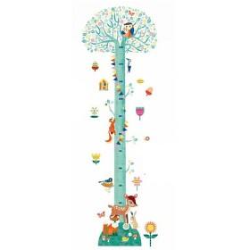 Bilde av Djeco Wallsticker Måttstock (Turkos)
