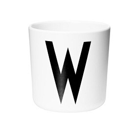 Bilde av Design Letters Mugg Melamin (W)