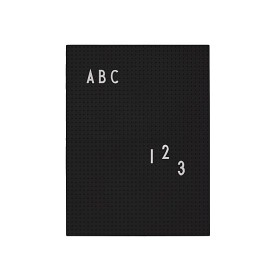 Bilde av Design Letters Message Board A4 (Svart)