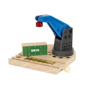 Bilde av BRIO - Lift & Load 33866 Järnvägskran