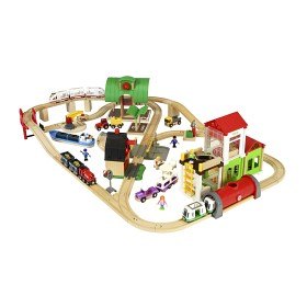 Bilde av BRIO - Rail & Road 33870 Deluxe World set
