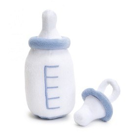 Bilde av Rubens Baby Tillbehör (Blå flaska & napp)