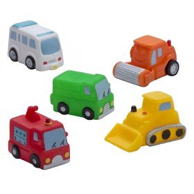 Bilde av Rätt Start Badeleker Kjøretøy 5-pack