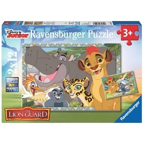 Bilde av Ravensburger - Pussel Lejonvakten 2x12 bitar