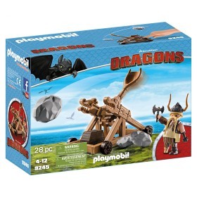Bilde av Playmobil Dragons - Gape med katapult 9245