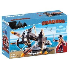 Bilde av Playmobil Dragons - Eret med ballist med fyra skott 9249