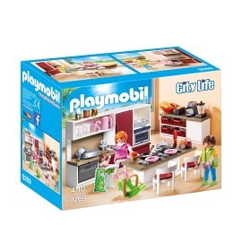 Bilde av Playmobil City Life 9269 Stort familiekjøkken