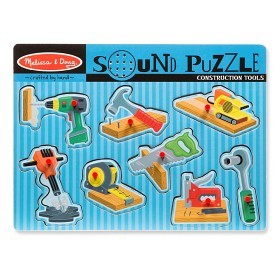 Bilde av Melissa & Doug - Ljudpussel Verktyg