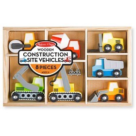 Bilde av Melissa & Doug - Arbetsfordon 8-pack