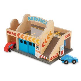 Bilde av Melissa & Doug - Bilverkstad med tvätt och garage