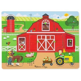 Bilde av Melissa & Doug - Ljudpussel På Bondgården