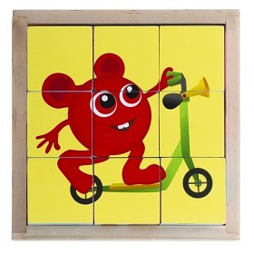 Bilde av Babblarna Klosspuslespill, 9 biter