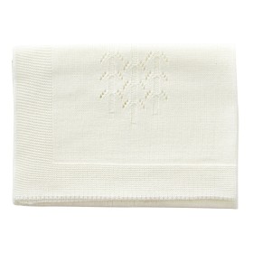 Bilde av byASTRUP Stickad Filt Cream