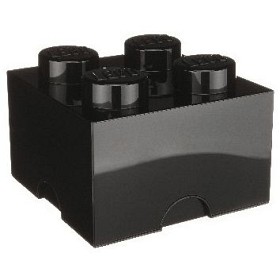 Bilde av LEGO Oppbevaringsboks 4 (Svart)