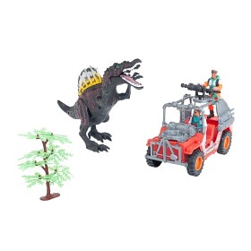 Bilde av Dino vs World - Lekset med dinosaurier - figurer och bil