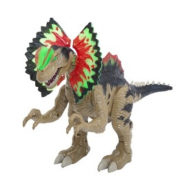 Bilde av Dino vs World - Köttätande dinosaurie med ljud och ljus - 45 cm