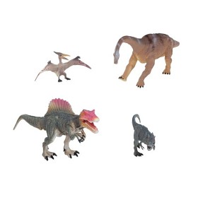 Bilde av Dino vs World - Presentförpackning med dinosaurier - grå