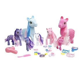 Bilde av Dreamworld Pony - Ponyfamilj med tillbehör 7 st
