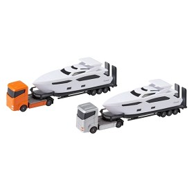 Bilde av Teamsterz - Båttransport 30 cm med motorbåt - silver