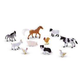 Bilde av Melissa & Doug - Bondgårdsdjur - 10 st