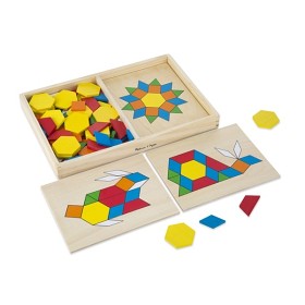 Bilde av Melissa & Doug - Mönsterblock