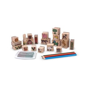 Bilde av Melissa & Doug - Stämpelset - Bondgård