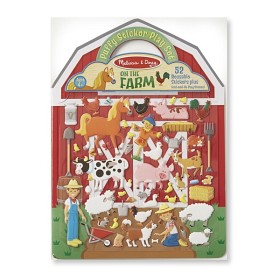 Bilde av Melissa & Doug - Återanvändbara tjocka stickers - Bondgård