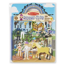 Bilde av Melissa & Doug - Återanvändbara tjocka stickers - Ridklubben