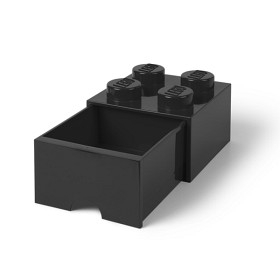 Bilde av LEGO Oppbevaringsboks 4 med skuffer (Svart)