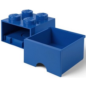 Bilde av LEGO Oppbevaringsboks 4 med skuffer (Blå)